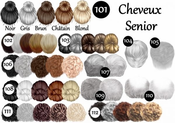 Cheveux séniors