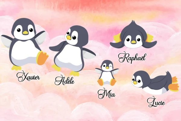 Portrait de famille Pingouins 5