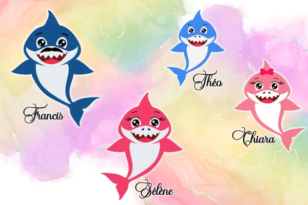 Portrait de famille Requins 6