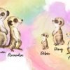 Portrait de Famille Suricates (version simple)